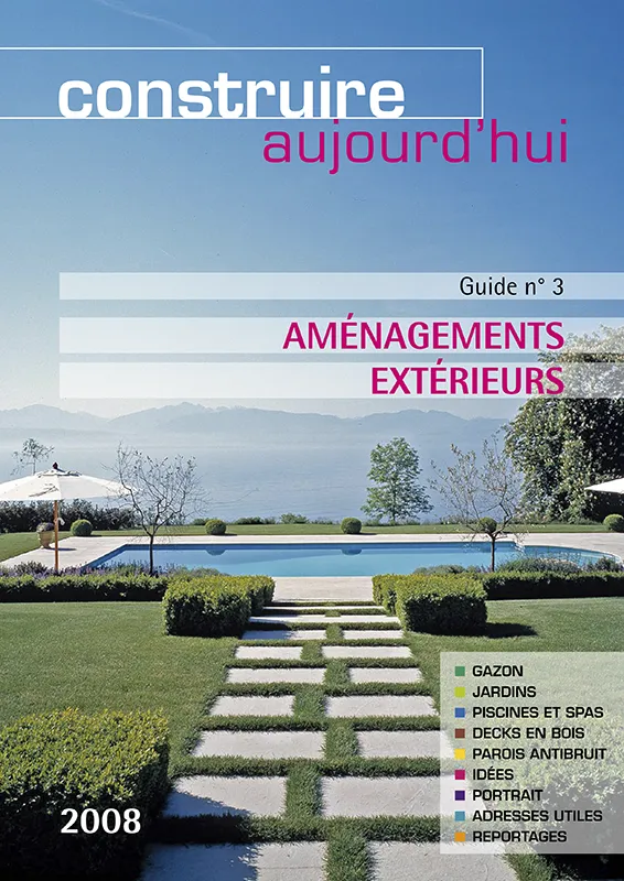 Construire Aujourd'hui 2008 - Article piscine intérieure à Crans-près-Céligny
