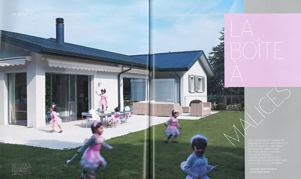 Déco FEMINA 2008 - Article maison familiale individuelle à Crans-près-Céligny