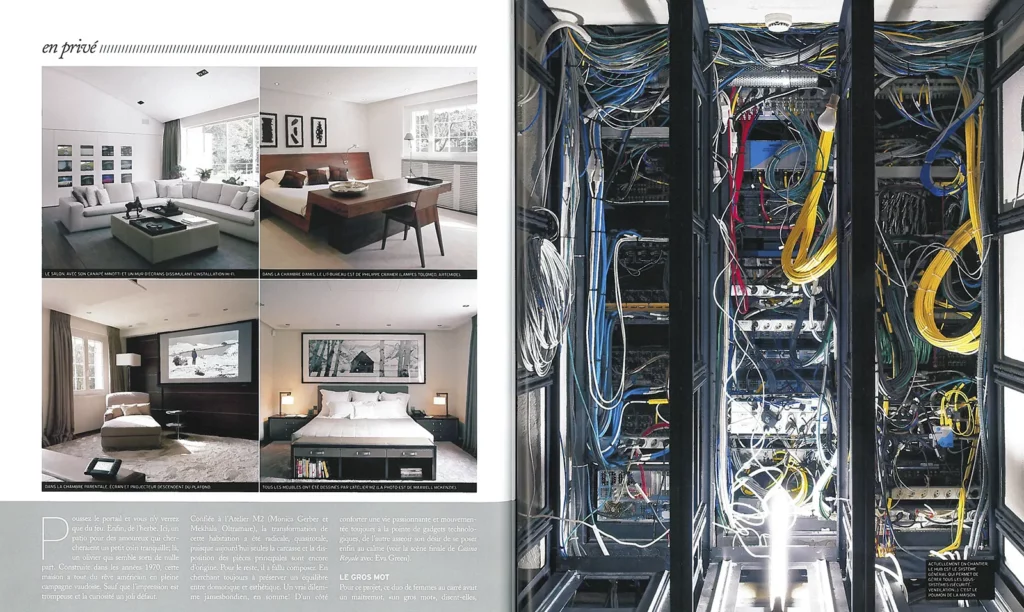 Déco FEMINA 2008 - Article maison familiale individuelle à Crans-près-Céligny