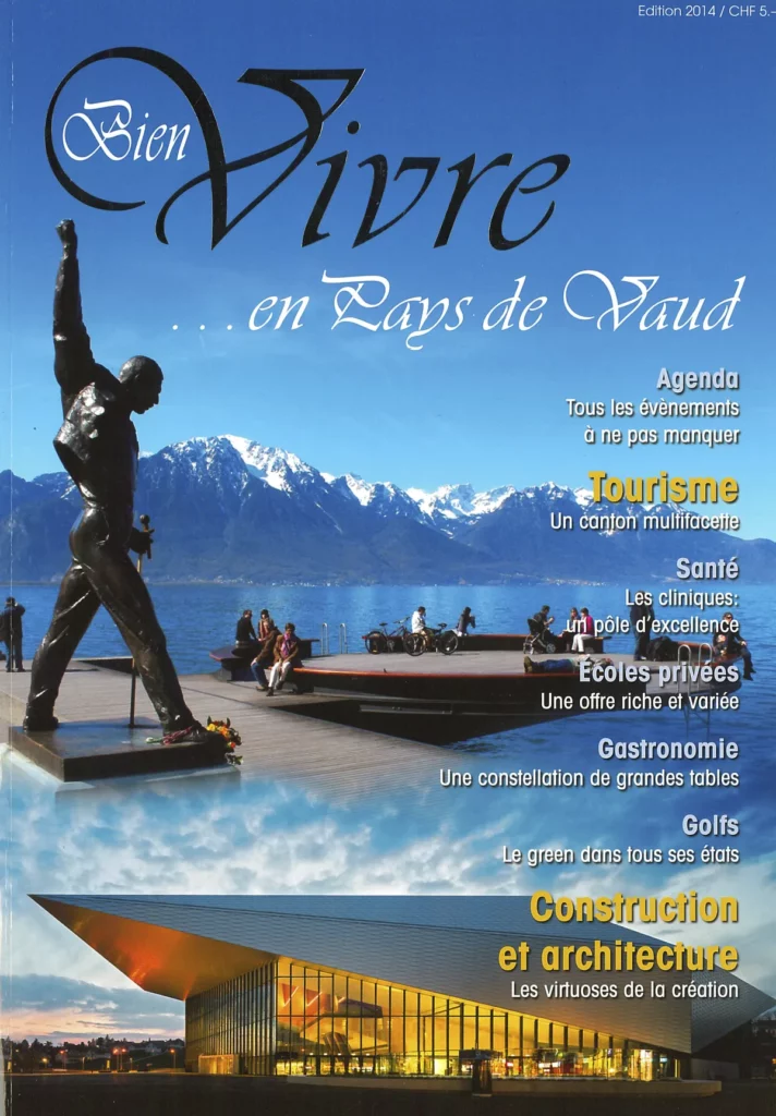 Bien Vivre en Pays de Vaud 2014 - Article Atelier m2 différentes réalisations